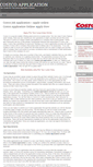 Mobile Screenshot of costcoapplication.org